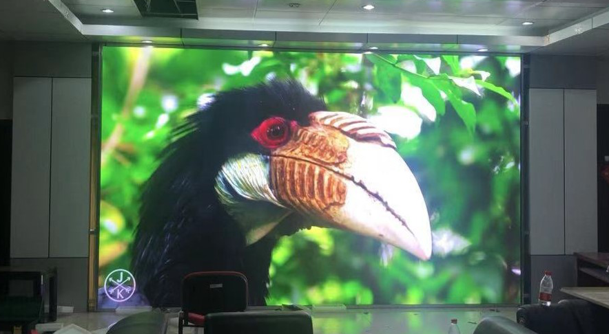 北京某税务局会议室三画面可分可合 LED 显示屏节造系统项目