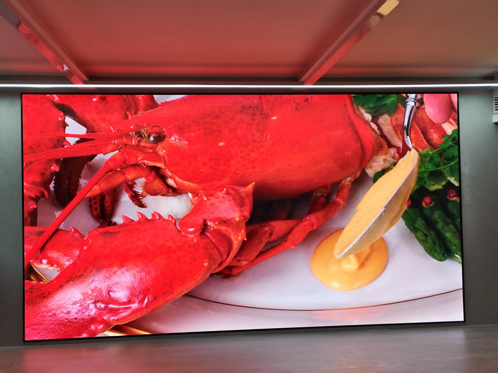 河北省纺织科学钻研所会议厅 LED 显示屏节造系统项目